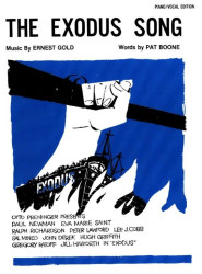 Ernest Gold: The Exodus Song (noty klavír, zpěv, akordy)