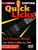 Lick Library: Alexi Laiho Quick Licks - Fast Power Metal (video škola hry na kytaru)
