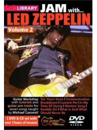 Lick Library: Jam With Led Zeppelin - Volume 2 (DVD & CD) (video škola hry na kytaru)