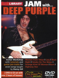 Lick Library: Jam With Deep Purple (DVD & CD) (video škola hry na kytaru)