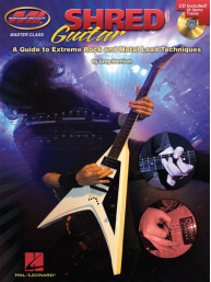Greg Harrison: Shred Guitar - A Guide To Extreme Rock And Metal Lead Techniques (tabulatury, noty, kytara) (+audio)