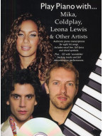 Play Piano With Mika, Coldplay, Leona Lewis And Other Artists (noty, akordy, texty, klavír, zpěv) (+audio)