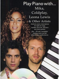 Play Piano With Mika, Coldplay, Leona Lewis And Other Artists (noty, akordy, texty, klavír, zpěv) (+audio)