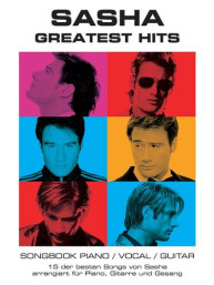 Sasha: Greatest Hits (noty, akordy, texty, klavír, kytara, zpěv)