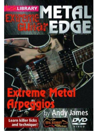 Lick Library: Metal Edge - Extreme Metal Arpeggios (video škola hry na kytaru)
