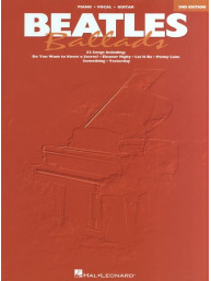 Beatles Ballads - Second Edition (noty, akordy, klavír, zpěv, kytara)