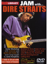 Lick Library: Jam With Dire Straits (DVD & CD) (video škola hry na kytaru)
