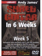 Lick Library: Andy James' Shred Guitar In 6 Weeks - Week 5 (video škola hry na kytaru)