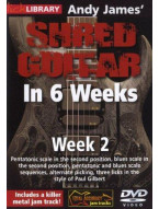 Lick Library: Andy James' Shred Guitar In 6 Weeks - Week 2 (video škola hry na kytaru)