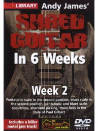 Lick Library: Andy James' Shred Guitar In 6 Weeks - Week 2 (video škola hry na kytaru)