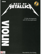 Metallica: Best Of - Violin (noty, housle) (+audio)
