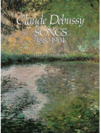 Claude Debussy: Songs 1880-1904 (noty, hlas, klavír)