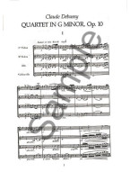 Claude Debussy And Maurice Ravel: String Quartets (noty, smyčcové kvarteto)