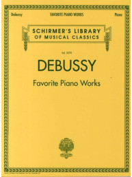 Claude Debussy: Favourite Piano Works (noty, klavír)