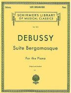Claude Debussy: Suite Bergamasque (noty na sólo klavír)