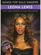 Songs For Solo Singers: Leona Lewis (noty, akordy, texty, klavír, kytara, zpěv) (+audio)