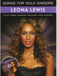 Songs For Solo Singers: Leona Lewis (noty, akordy, texty, klavír, kytara, zpěv) (+audio)