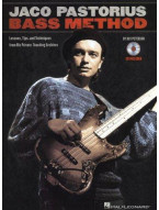 Ray Peterson: Jaco Pastorius Bass Method (tabulatury, noty, baskytara) (+audio)