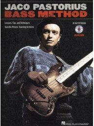 Ray Peterson: Jaco Pastorius Bass Method (tabulatury, noty, baskytara) (+audio)