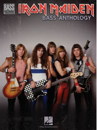 Iron Maiden Bass Anthology (tabulatury, noty, baskytara)