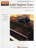 Scott Joplin: Joplin Ragtime Duets (noty, čtyřruční klavír)