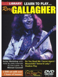 Lick Library: Learn To Play Rory Gallagher (video škola hry na kytaru)