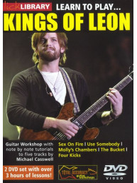 Lick Library: Learn To Play Kings of Leon (video škola hry na kytaru)