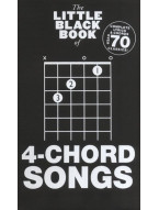 The Little Black Book of 4-Chord Songs (akordy, texty, kytara)