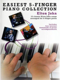 Easiest 5-Finger Piano Collection: Elton John (noty na pětiprstý klavír)