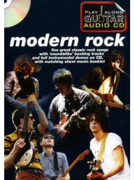 Play Along Guitar Audio CD: Modern Rock (tabulatury, noty, kytara) (+CD)