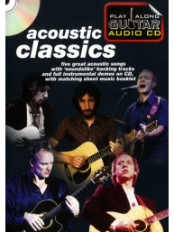 Play Along Guitar Audio CD: Acoustic Classics (tabulatury, noty, kytara) (+CD)