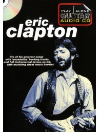 Play Along Guitar Audio CD: Eric Clapton (tabulatury, noty, kytara) (+CD)