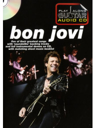 Play Along Guitar Audio CD: Bon Jovi (tabulatury, noty, kytara) (+CD)
