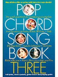 Pop Chord Songbook Three (akordy, texty, kytara)