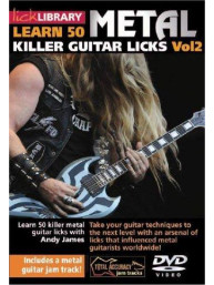 Lick Library: Learn 50 Killer Metal Licks - Volume 2 (video škola hry na kytaru)