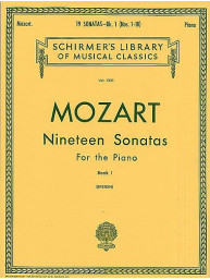 W.A. Mozart: 19 Sonatas For The Piano Book I (No.1-10) (noty na klavír)