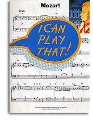 I Can Play That! Mozart (noty, klavír, akordy)
