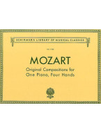 Wolfgang Amadeus Mozart: Original Compositions For One Piano, Four Hands (noty, klavírní duet)