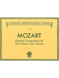 Wolfgang Amadeus Mozart: Original Compositions For One Piano, Four Hands (noty, klavírní duet)