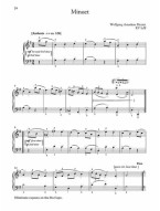 W.A. Mozart: 15 Easy Piano Pieces (noty, sólo klavír)(+audio)