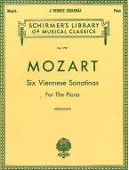 W.A. Mozart: Six Viennese Sonatinas For Piano (Ed. Prostakoff) (noty, sólo klavír)