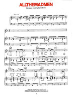 The Songs Of David Bowie (noty, akordy, texty, klavír, kytara, zpěv)
