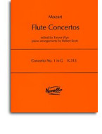 W.A. Mozart: Concerto No.1 In G K.313 (noty, příčná flétna, klavír)