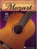 Fingerpicking Mozart (noty, kytarová tabulatura)