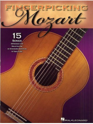 Fingerpicking Mozart (noty, kytarová tabulatura)