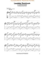 Fingerpicking Mozart (noty, kytarová tabulatura)
