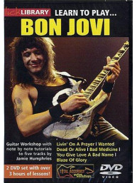 Lick Library: Learn To Play Bon Jovi (video škola hry na kytaru)