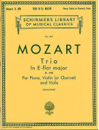 W.A.Mozart: 'Kegelstatt' Trio For Clarinet, Viola And Piano K.498 (noty, klarinet, viola, klavír)