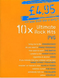 L7.95 - 10 Ultimate Rock Hits (noty na klavír, zpěv, akordy na kytaru)