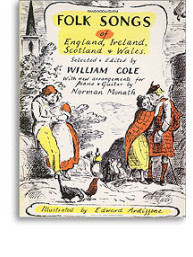 Folk Songs of England, Ireland, Scotland and Wales (noty na klavír, zpěv, akordy na kytaru)